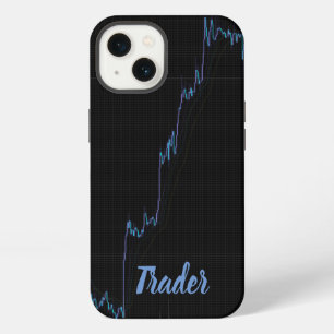 Candlestick Stock Market Chart iPhone 13 Case