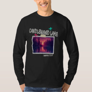 Candlewood Lake Connecticut Outdoors Vintage T-Shirt