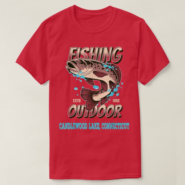 Candlewood Lake, Connecticut Top 100 Bass Fishing  (Design Front)