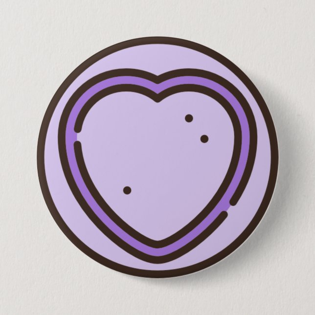 candy-1 7.5 cm round badge (Front)