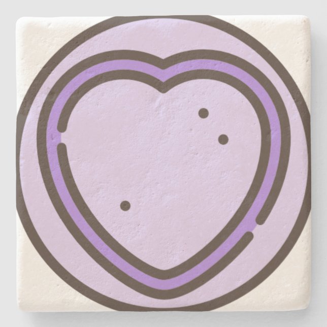 candy-1 stone coaster (Front)