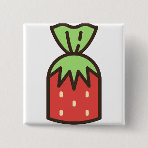 candy-4 15 cm square badge