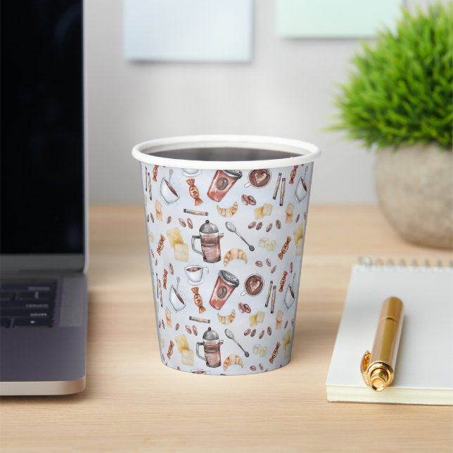 Candy and Coffee Paper Cups (Insitu)
