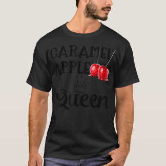 Candy Apple Queen Funny Candy Dessert Women  T-Shirt