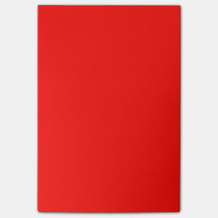 Candy Apple Red Bold Matching Colour Post-it Notes