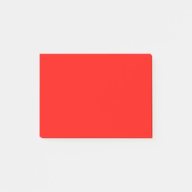 Candy Apple Red Post-it Notes (Front)