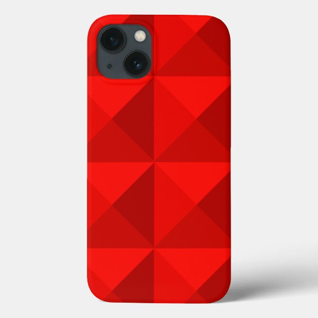 Candy Apple Red Pyramids  Case-Mate iPhone Case (Back)