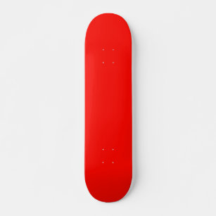 Candy Apple Red Solid Colour Skateboard