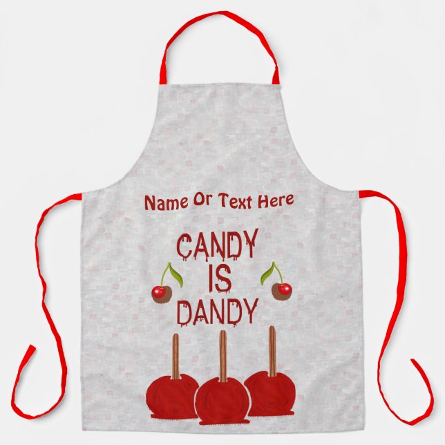 Candy Apples A Apron (Front)