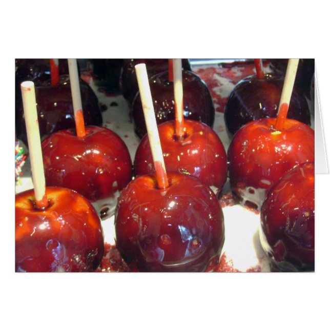 Candy Apples Card (Front Horizontal)