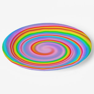 Candy Art Paper Plate