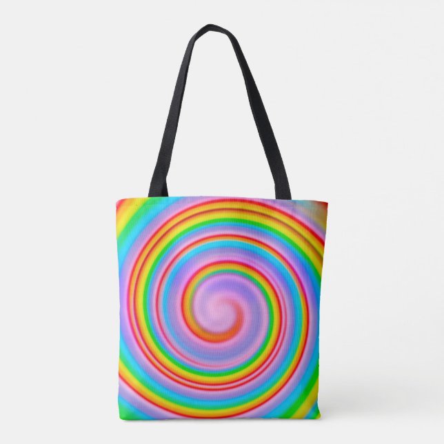 Candy Art Tote Bag (Back)