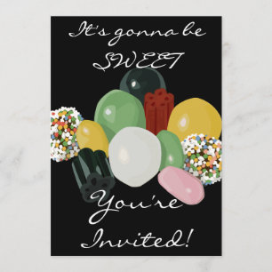 Candy Assortment Invitation