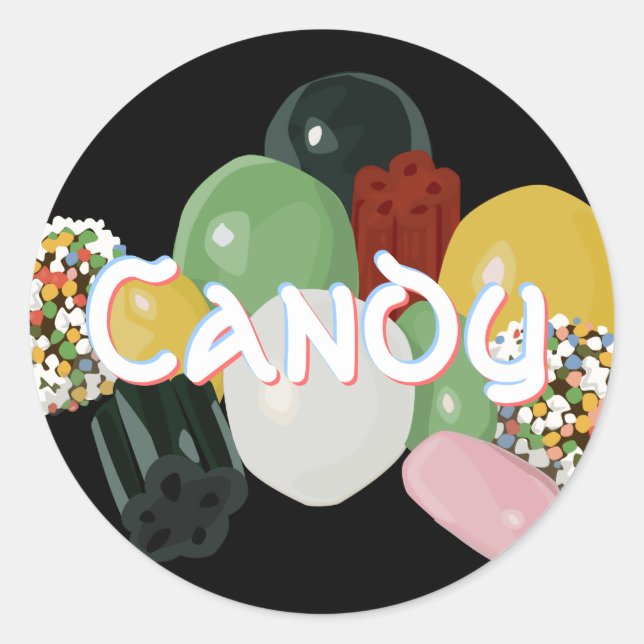Candy Assortment Stickers (Front)