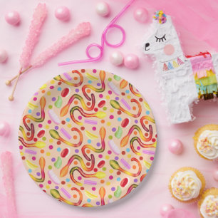 Candy Bag  Paper Plate