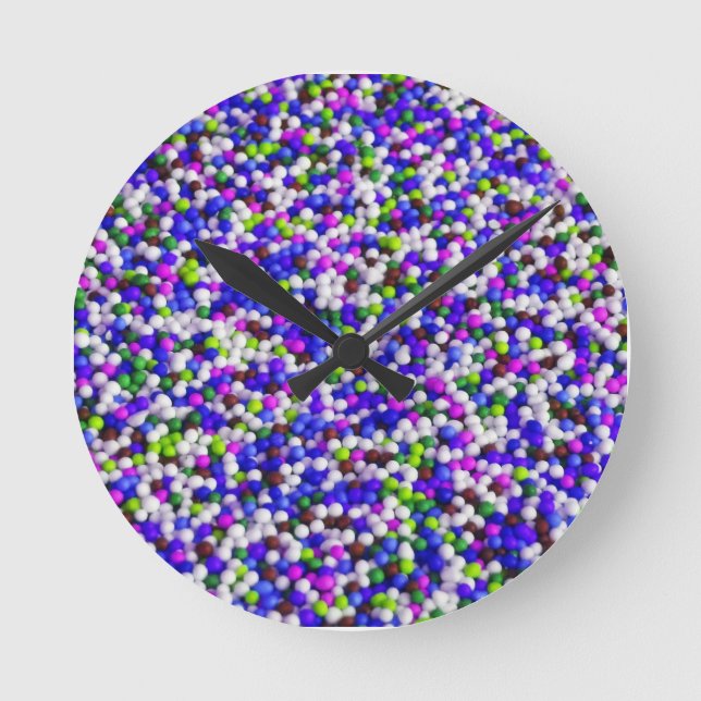 Candy Balls 2 Round Clock (Front)