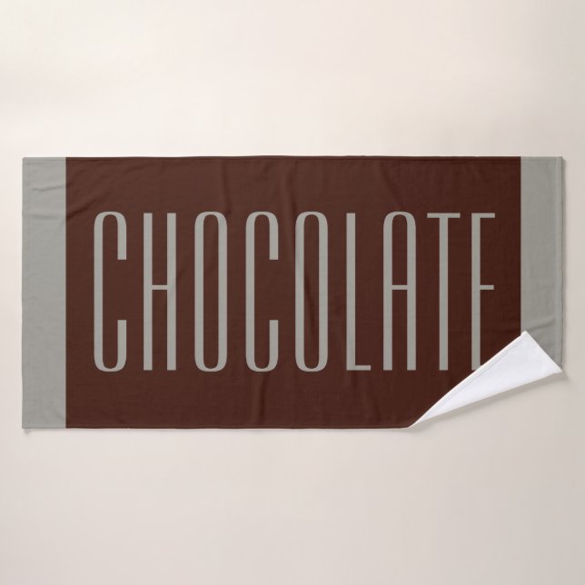 Candy Bar Bathroom Towel Gift (Bath Towel)