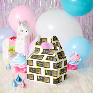 Candy Bar Golden Ticket Party Favour Box
