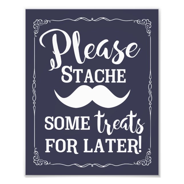 candy bar, sweet bar, party favour sign wedding (Front)