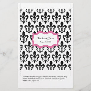 Candy Bar Wrapper New Orleans Pink
