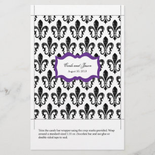 Candy Bar Wrapper   New Orleans Purple