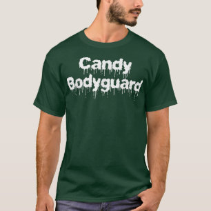 Candy Bodyguard Funny Parents Halloween Costume T-Shirt