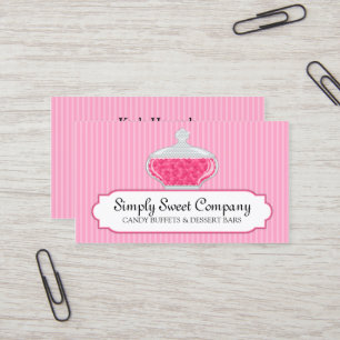 Candy Buffet and Dessert Bars Business Card