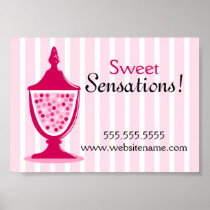 Candy Buffet  and Dessert Table Poster