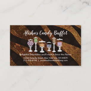 Candy Buffet Business Cards