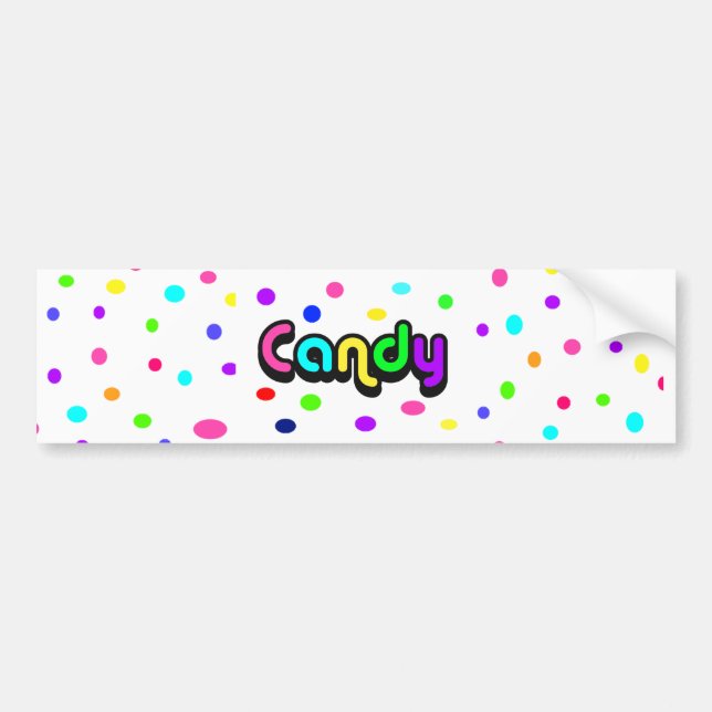 Candy-bumper sticker (Front)