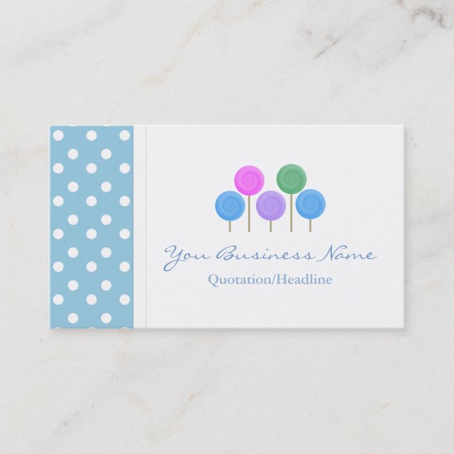 Candy Business Card (Front)