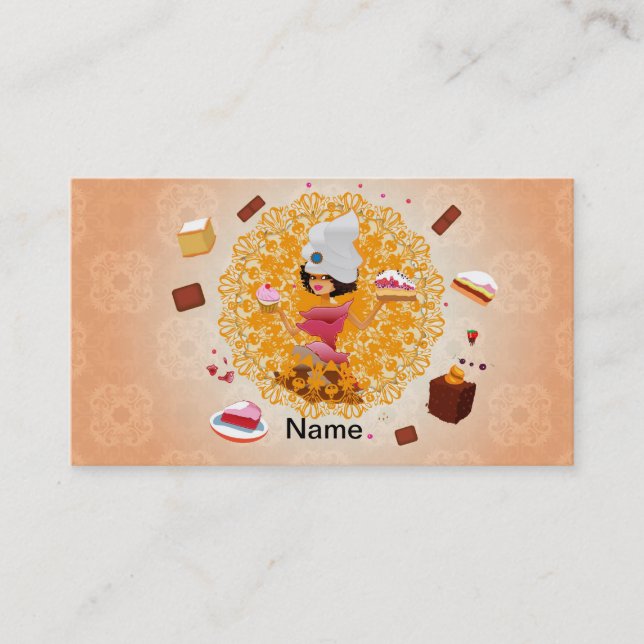 Candy Business Card (Front)