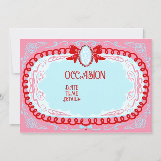 Candy Cameo Custom Announcement (Back)