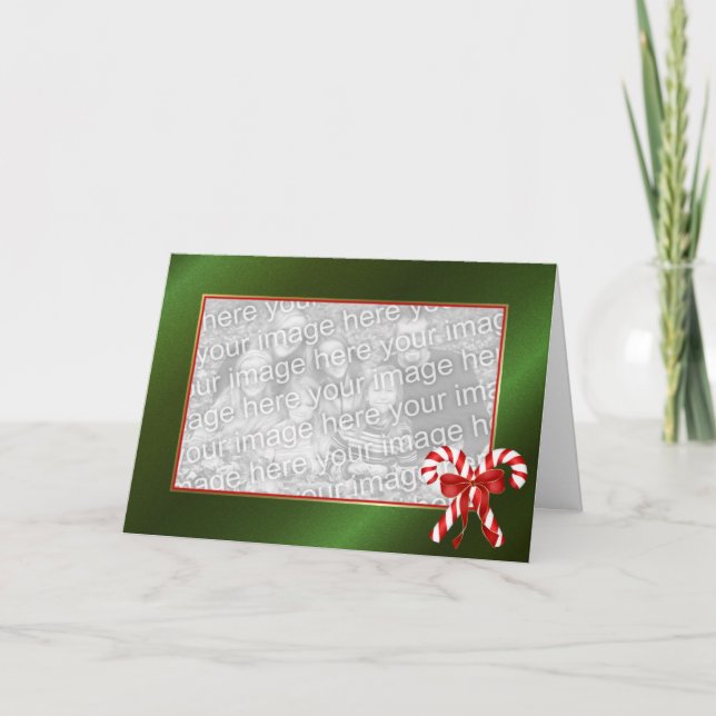 Candy Candle Christmas Template (Front)