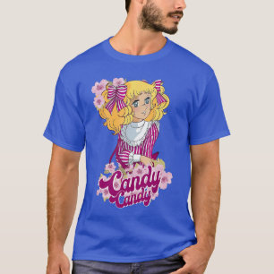 Candy Candy Pink Cartoon Japanese 80s Vintage Anim T-Shirt