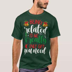 Candy Cane and Snow Really You Need Family Vintage T-Shirt