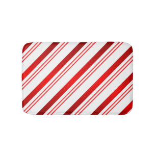 Candy Cane Bath Mat