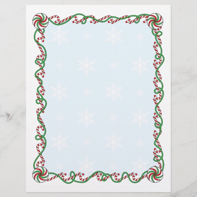 Candy Cane Border (Front)