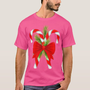 Candy Cane Bow 1 T-Shirt