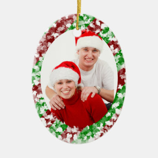 Candy Cane Ceramic Tree Decoration
