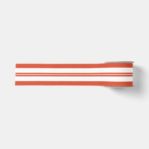 Candy Cane Chorus-Big Stripe Horizontal Grosgrain Ribbon