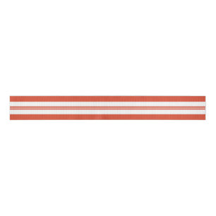 Candy Cane Chorus-Big Stripe Horizontal  Grosgrain Ribbon