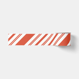 Candy Cane Chorus-Stripe-Diagonal Grosgrain Ribbon