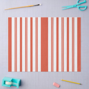 Candy Cane Chorus-Stripe-Verticle Tissue Paper