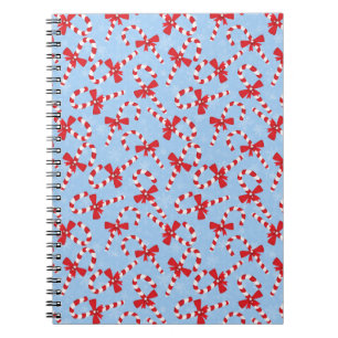 Candy Cane Christmas Notebook