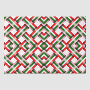 Candy cane Christmas seamless Flat Holiday Card Tissue Paper