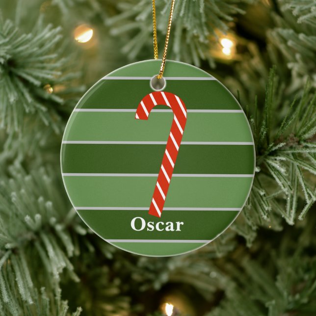 Candy Cane Christmas Special Ceramic Tree Decoration (Tree)