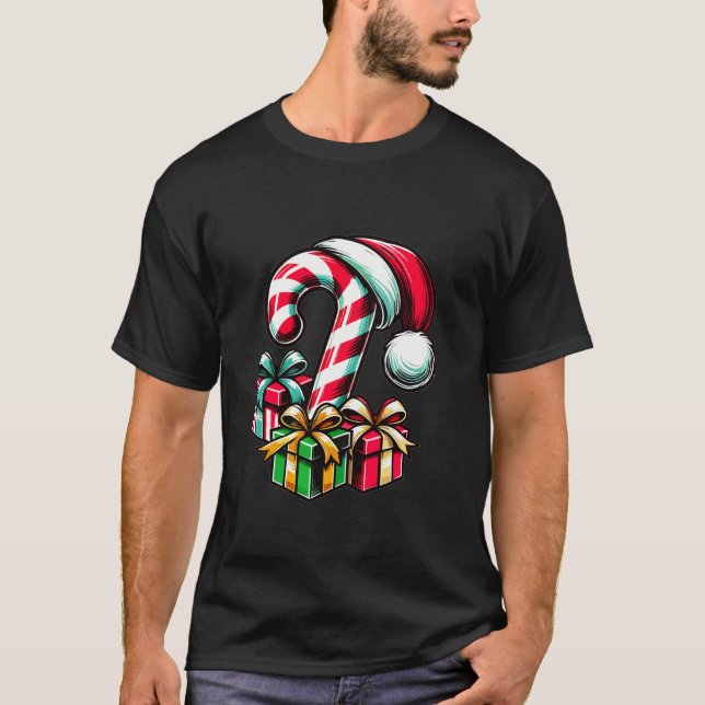 Candy Cane Christmas Sweets Xmas  T-Shirt (Front)