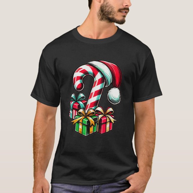 Candy Cane Christmas Sweets Xmas  T-Shirt (Front)