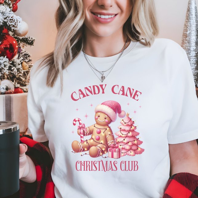 Candy cane Christmas Tri-Blend Shirt (Christmas tshirt for women Candy cane Christmas Club)